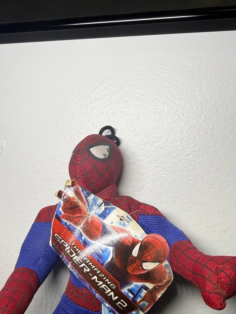 New Vintage 2002 Spiderman 16 Inch Plush With Tags Tobey Maguire